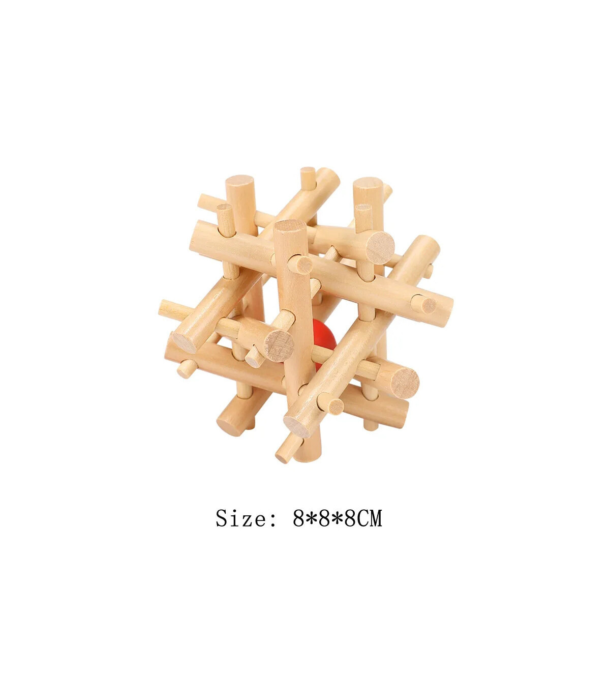 YB055- Puzzle en bois Lu Ban vue principale