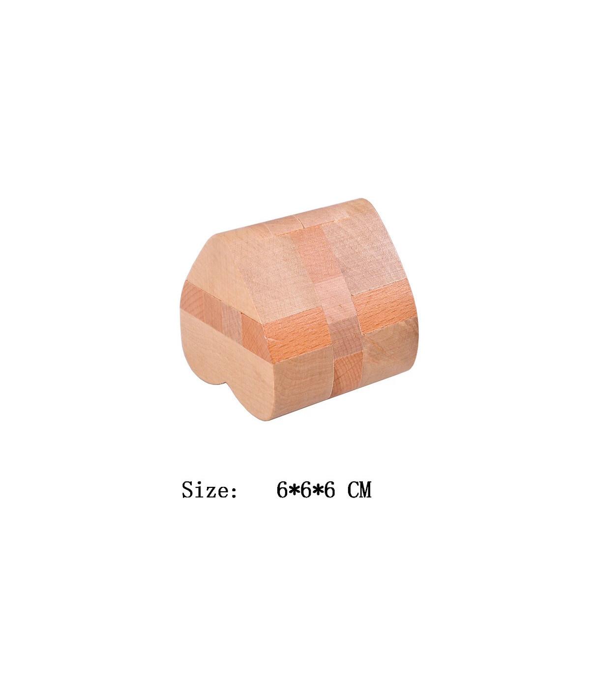 LT100- Puzzle en bois Lu Ban vue d'ensemble