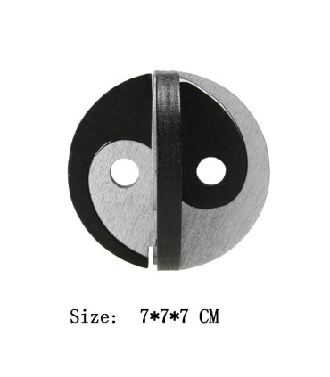 [GQ030-030] Casse-tête en bois Lu Ban Puzzle, jeux de cerveau IQ pour enfants et adultes Rompec