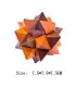 [HW120-052] Puzzle en bois Lu Ban jouets cerveau jeux IQ pour enfants et adultes Casse-tête Rom