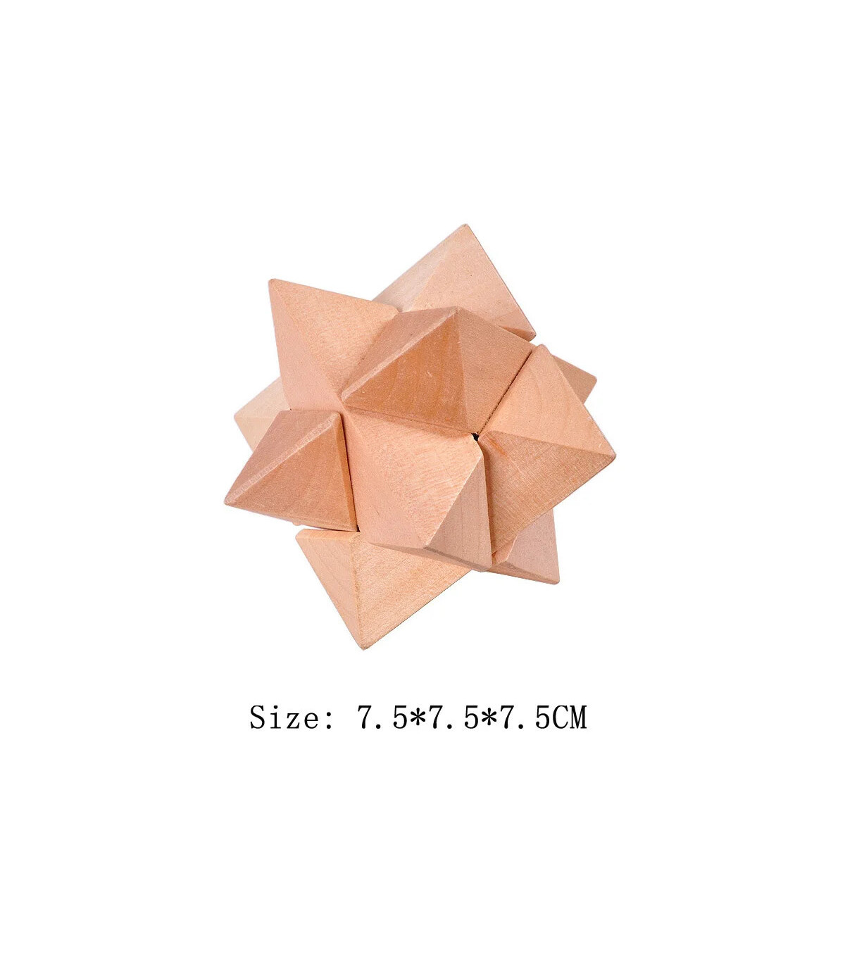 [DK130-050] Jouets de casse-tête Lu Ban en bois pour enfants et adultes Jeux IQ Rompecabezas 3D