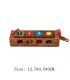 [QD065-065] Puzzle en bois Lu Ban jouets cerveau jeux IQ pour enfants et adultes Casse-tête Rom