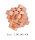 [RE065-040] Puzzle en bois Lu Ban jouets cerveau jeux IQ pour enfants et adultes Casse-tête Rom