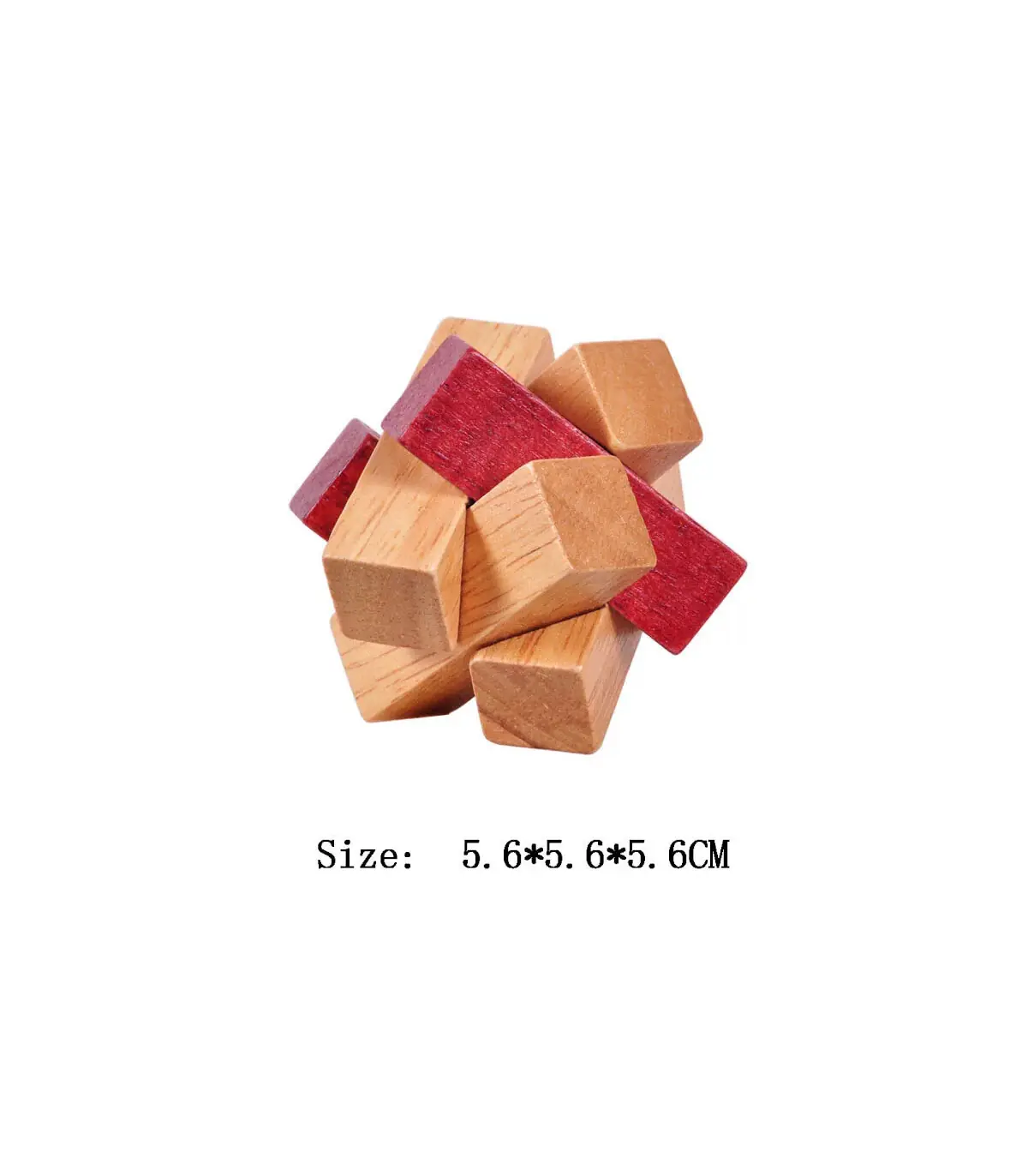 [NB070-031] Puzzle en bois Lu Ban, jeux de cerveau, IQ pour enfants et adultes, Casse-tête 3D e