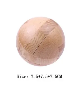 [YD150-095] Puzzle en bois Lu Ban jouets cerveau jeux IQ pour enfants et adultes Casse-tête Rom