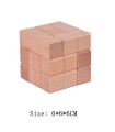 [RD160-055] Puzzle giocattoli cerebrali in legno Lu Ban giochi IQ per bambini e adulti Rompecabezas