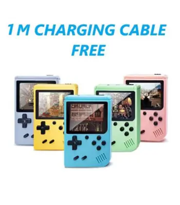 [Pink-1] Console de jeux d\'arcade rétro classique intégrée, portable, plus de 500, émulateur de