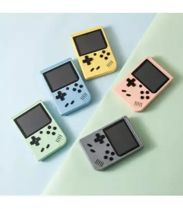 [Green 1 Player Kit] Console de jeux d\'arcade rétro classique intégrée, portable, plus de 500, 