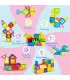 [40PCS] Blocs de construction magnétiques Montessori, 40/64/100 pièces, ensemble de jouets éduc