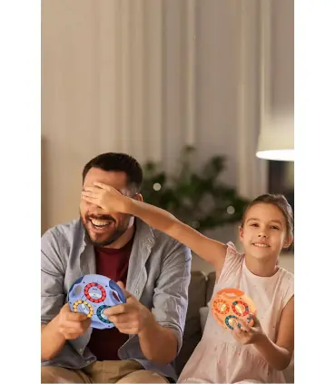 [AD-1] Haricots magiques rotatifs 3 en 1 pour enfants, Cube du bout des doigts, jouets pour enf