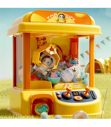 [Pink] Machine à beurre à griffes bricolage pour enfants, jeu à pièces, pince à beurre, jouets 