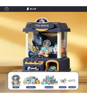 [Blue] Machine à beurre à griffes bricolage pour enfants, jeu à pièces, pince à beurre, jouets 