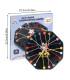 [Black] Puzzle de nœuds de corde, jeu de société Social, tri de ligne de couleur, défi de rythm