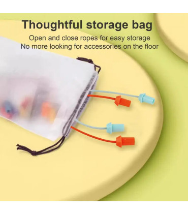 [Black] Puzzle de nœuds de corde, jeu de société Social, tri de ligne de couleur, défi de rythm