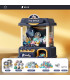 [Blue 2] Machine de jeu de poupée à pièces de monnaie, Mini griffes attrapées, jouets interacti