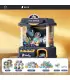 [Blue 2] Machine de jeu de poupée à pièces de monnaie, Mini griffes attrapées, jouets interacti