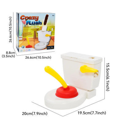 [A] Jouet amusant pour tours de toilettes, jeu de fête, jeux de société de décompression, chass