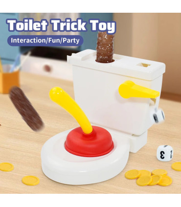 [B] Jouet amusant pour tours de toilettes, jeu de fête, jeux de société de décompression, chass