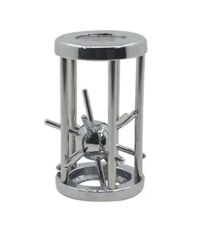 [Longzhongquci1] Star Metal Casse-tête pour enfants et adultes, Lock Unlock, IQ Challenge Games