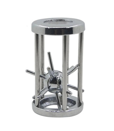 [Longzhongquci1] Star Metal Casse-tête pour enfants et adultes, Lock Unlock, IQ Challenge Games
