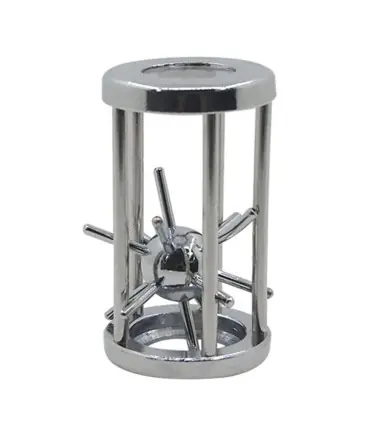 [Longzhongquci1] Star Metal Casse-tête pour enfants et adultes, Lock Unlock, IQ Challenge Games