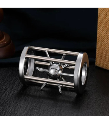 [Longzhongquci1] Star Metal Casse-tête pour enfants et adultes, Lock Unlock, IQ Challenge Games