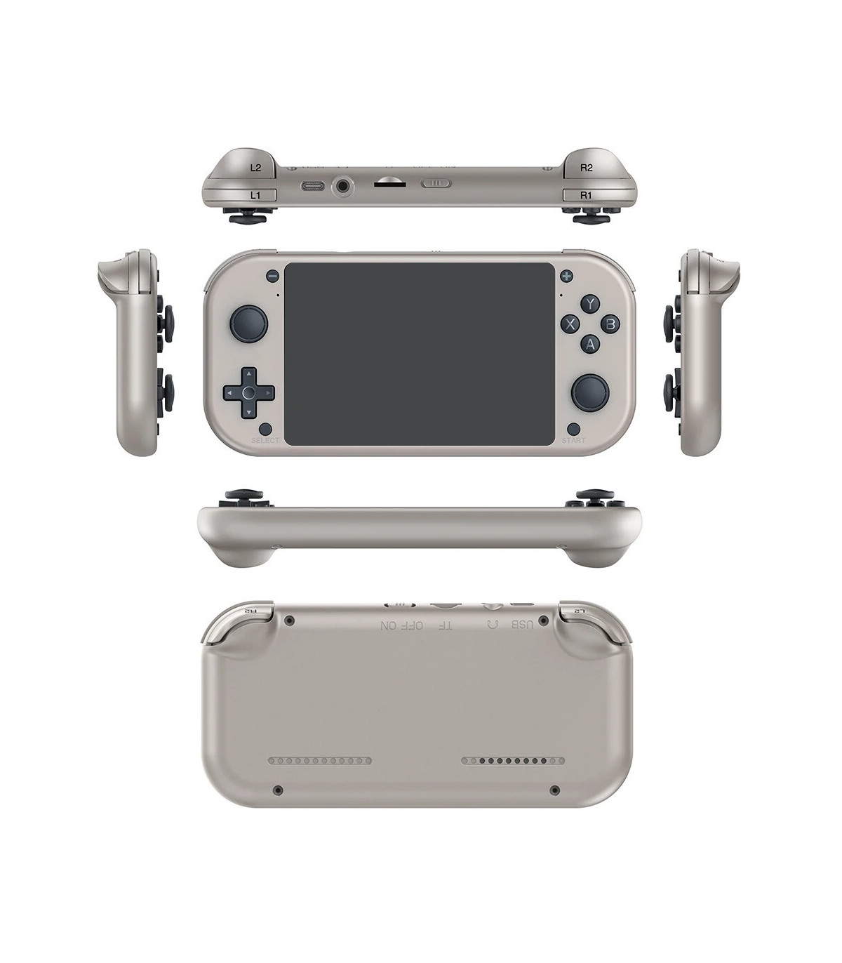 [128GB] BOYHOM M17 Console de jeu vidéo Portable rétro système Linux Open Source écran IPS 4.3 