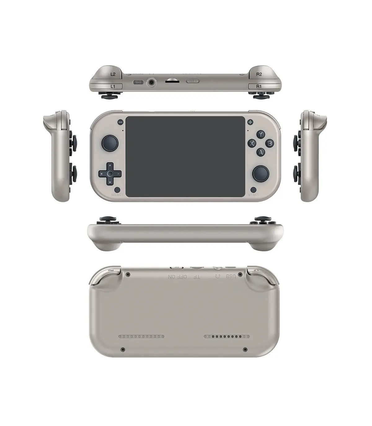 [128GB] BOYHOM M17 Console de jeu vidéo Portable rétro système Linux Open Source écran IPS 4.3 