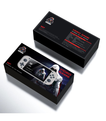 [64GB] BOYHOM M17 Console de jeu vidéo Portable rétro système Linux Open Source écran IPS 4.3 p