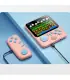 [Pink With handle] Console de jeu Portable avec écran de 3.5 pouces, jouets 666 jeux intégrés, 