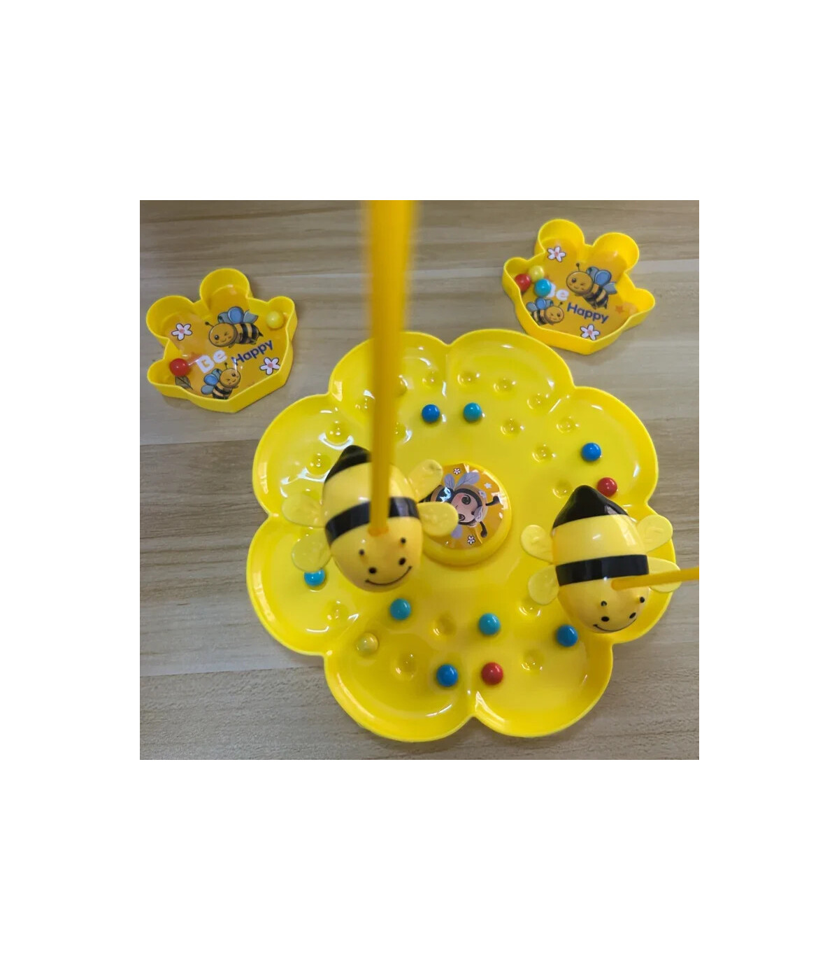 [2 Players With Box] Jouets magnétiques abeille pour enfants, jeu de société, Puzzle, jouets de