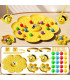 [2 Players No Box] Jouets magnétiques abeille pour enfants, jeu de société, Puzzle, jouets de p
