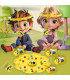 [2 Players No Box] Jouets magnétiques abeille pour enfants, jeu de société, Puzzle, jouets de p