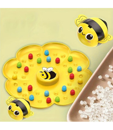 [2 Players No Box] Jouets magnétiques abeille pour enfants, jeu de société, Puzzle, jouets de p