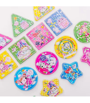 [30pcs] 30 pièces boule roulante labyrinthe jeu jouet mariage cadeaux de noël invités bébé douc