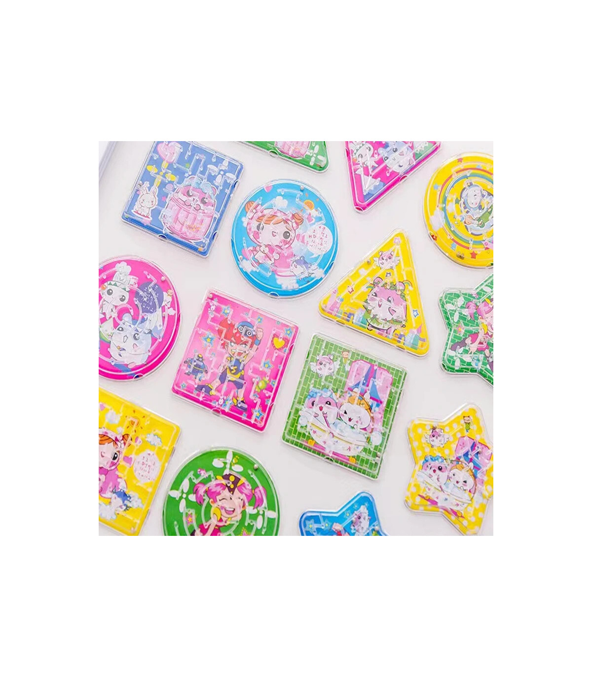 [30pcs] 30 pièces boule roulante labyrinthe jeu jouet mariage cadeaux de noël invités bébé douc