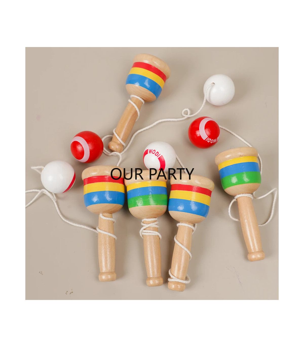 [2Pcs] Jouets éducatifs Montessori en bois pour enfants, 2 pièces, jouets éducatifs pour enfant