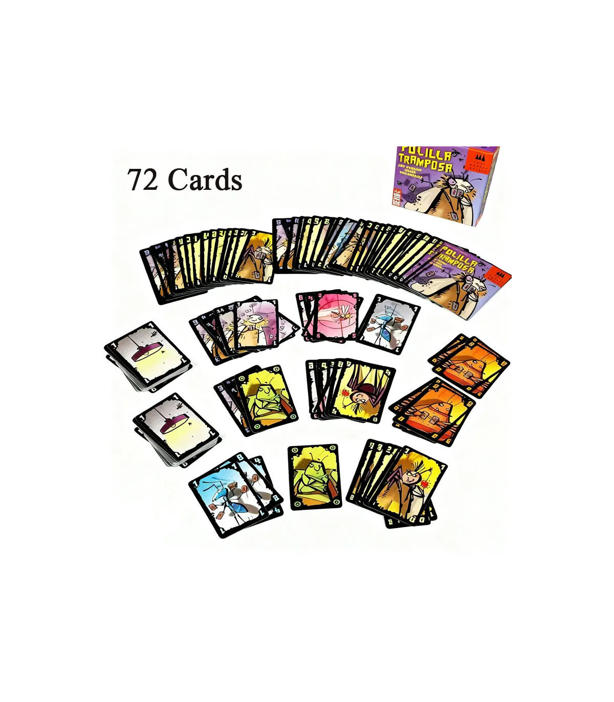 [A set] Jeu de cartes de table Moth, cafard Royal, tricheurage, devir, jeu de stratégie, jeu de