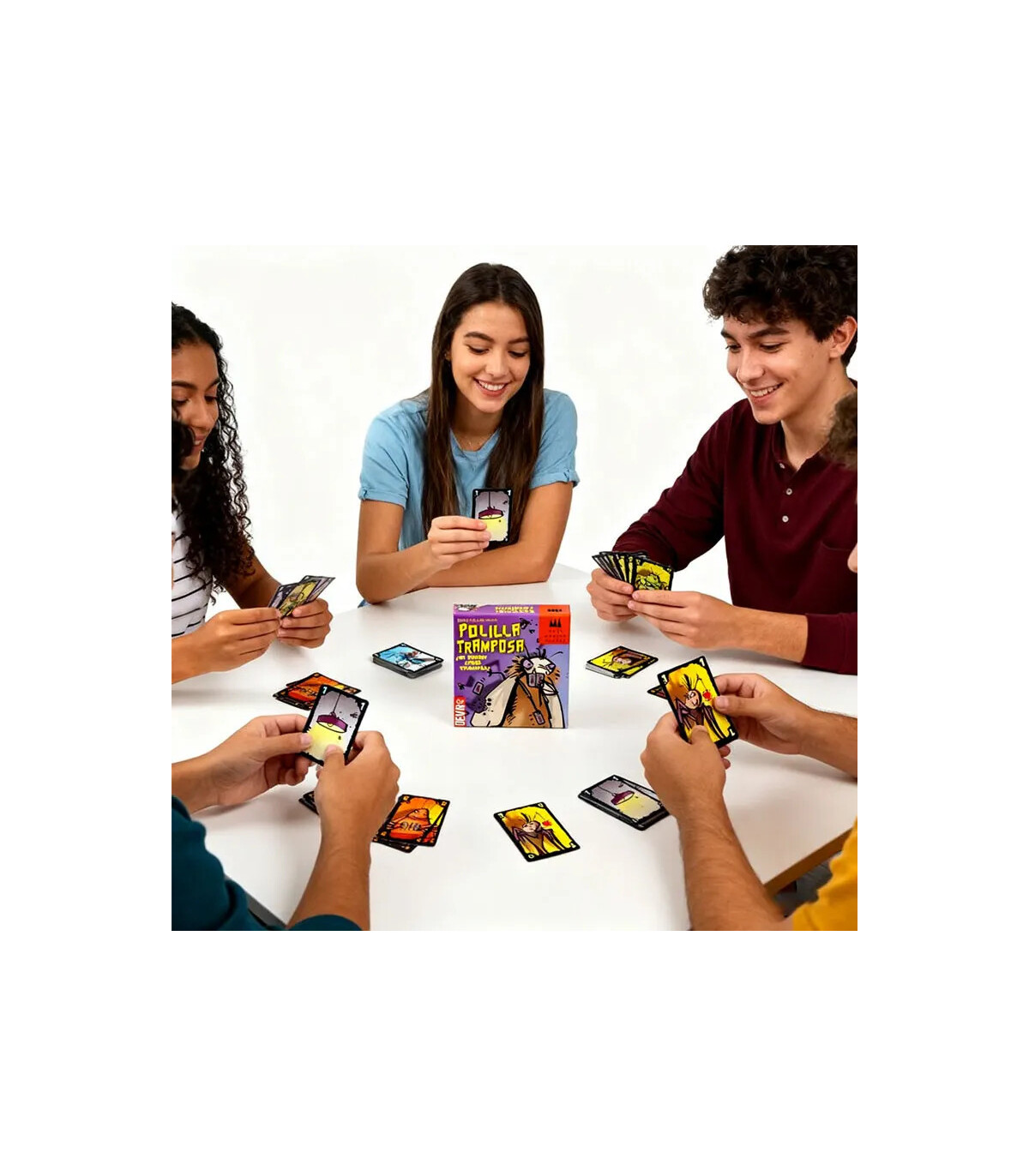 [A set] Jeu de cartes de table Moth, cafard Royal, tricheurage, devir, jeu de stratégie, jeu de