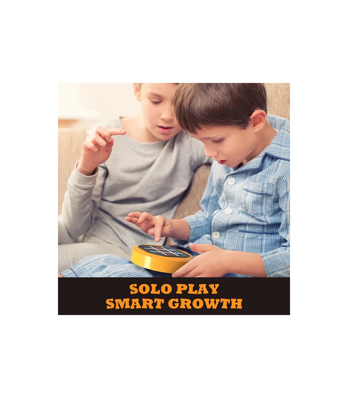 [BLANC] Mini jeu d\'échecs électronique amusant 4 en 1, entraînement à la mémoire, Puzzle, jouet