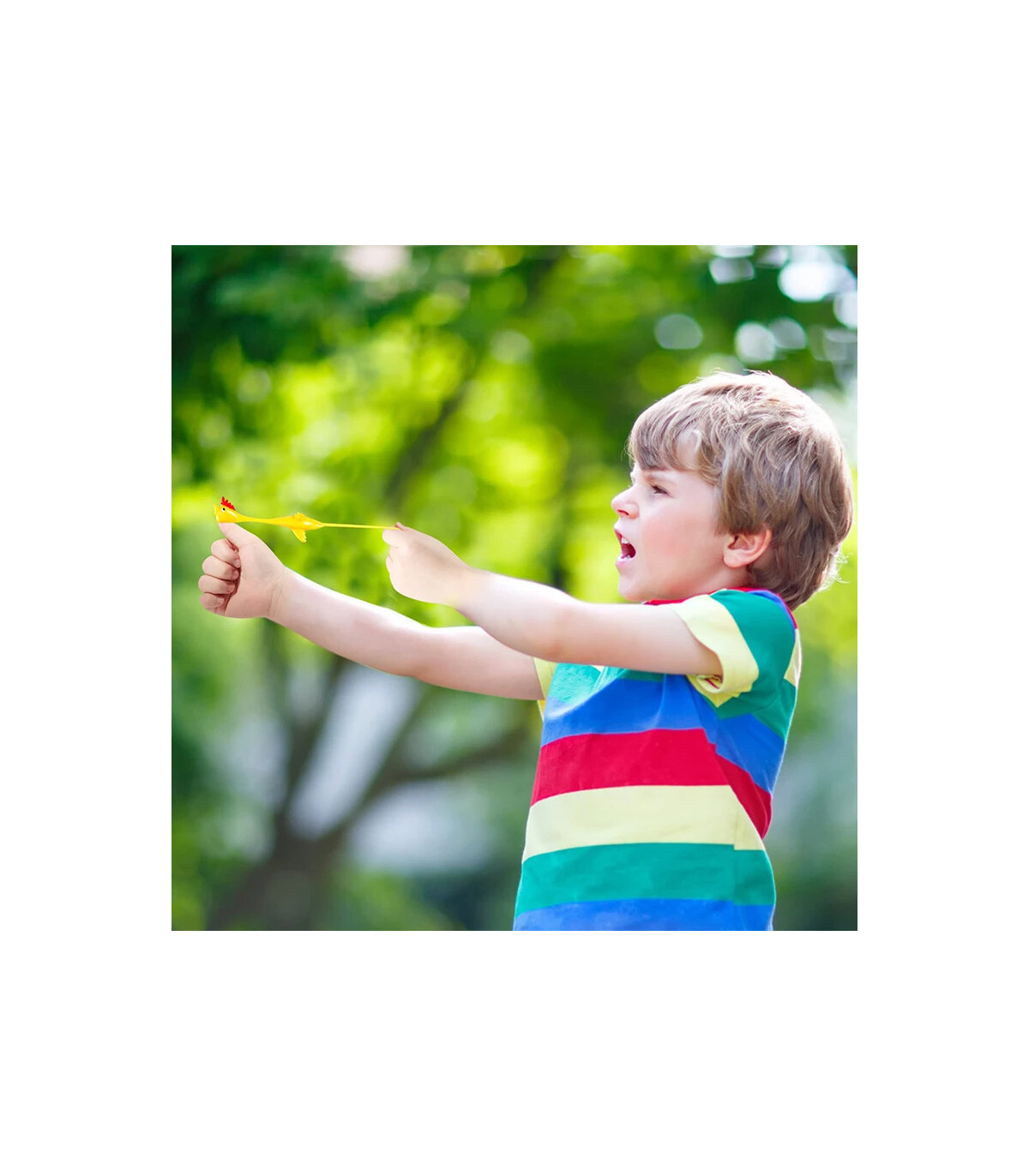 [20pcs A] Catapulte à doigt de poulet mignon, jouets pour enfants, cadeaux de fête d\'anniversai