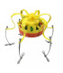 [1pc] Chow Crown Food Hat Funny Trick Party Bubble Crab party prop jeu jouet jeux d\'interaction