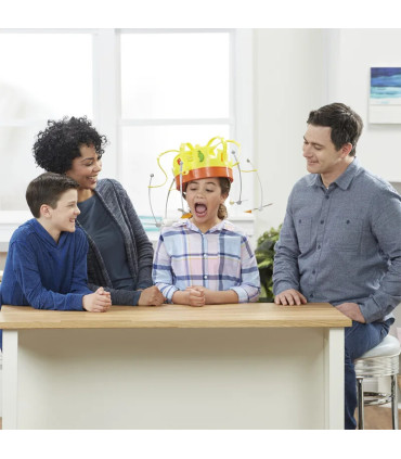 [1pc] Chow Crown Food Hat Funny Trick Party Bubble Crab party prop jeu jouet jeux d\'interaction