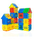 [260pcs] Jeux de Puzzle 3D, Cubes, jouets pour enfants, blocs de construction en bois, jouet éd