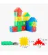 [260pcs] Jeux de Puzzle 3D, Cubes, jouets pour enfants, blocs de construction en bois, jouet éd