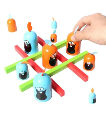 Jeu de société [Couleur aléatoire] Tic KeepParker Big Eat Small Gobble, Jouets interactifs pare