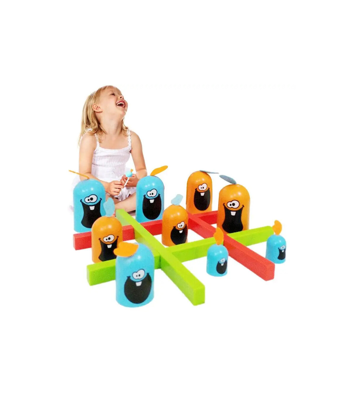 Jeu de société [Couleur aléatoire] Tic KeepParker Big Eat Small Gobble, Jouets interactifs pare
