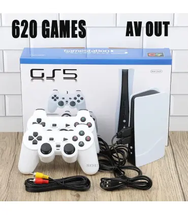 [G620 Game Conosle] Console de jeu vidéo GS5 Pro G620 pour enfants, 620 jeux classiques, consol