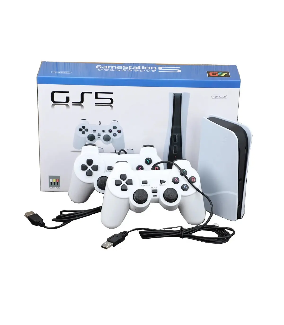 [G620 Game Conosle] Console de jeu vidéo GS5 Pro G620 pour enfants, 620 jeux classiques, consol