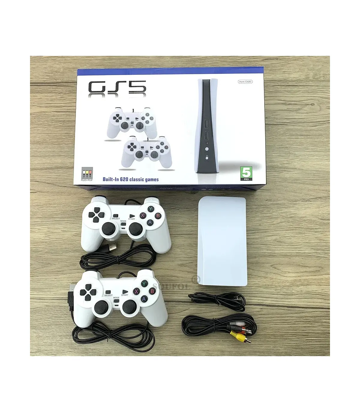 [G620 Game Conosle] Console de jeu vidéo GS5 Pro G620 pour enfants, 620 jeux classiques, consol